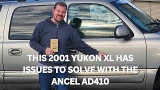 Let's Review the Ancel AD410 OBD2 Reader on this 2001 GMC Yukon XL!!