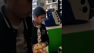 at Asda shopping