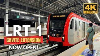 LRT-1 CAVITE EXTENSION Phase 1 is NOW OPEN! | Full Tour of the FIVE NEW STATIONS | 4K | Philippines