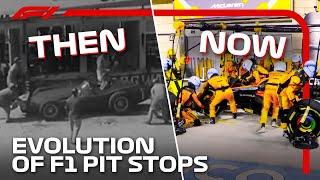 The Evolution Of F1 Pit-Stops! | DHL