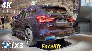 BMW iX3 2022 (Facelift) - FIRST look & FULL REVIEW in 4K | Exterior - Interior, PRICE, Range