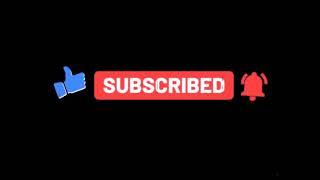 subscribe button black screen | free download | Free to use