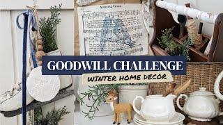 Thrifting Challenge • Easy Winter Crafts To Do At Home • Thrilled Thriftier