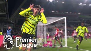 Kai Havertz heads Arsenal 1-0 in front against Brentford | Premier League | NBC Sports