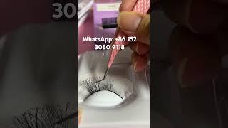 0.05 volume lashes, easy to make fan, even no skills like me#eyelashesvendor #eyelashextension #lash