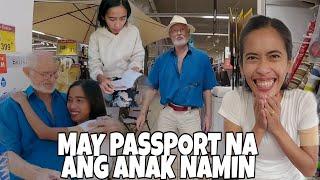 MAY PASSPORT NA ANG ANAK NAMIN HANADA NA ANG LAHAT! ️ | Filipina Couple