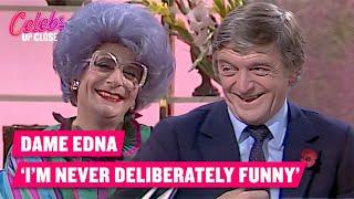 Hilarious Dame Edna Chats With Michael Parkinson After Having A Joint! | Celebs Up Close