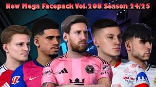 New Mega Facepack Vol.208 Season 24/25 - PES 2021 & Football Life 2025