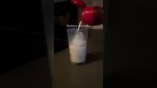 DIY Blueberry Iced Latte
