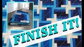  FINISH IT!! ‍️ | How I got this quilt top done in THREE HOURS & you can too! | Beginner Friendly