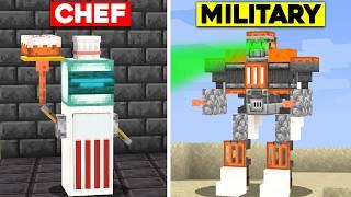 10+ Robot Build Hacks in Minecraft