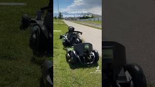 2 seater Segway Gokart Pro2 #gokart #ninebot #esk8 #pev #gokarting #gokartpro  #segway