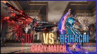 Gentle Monster Jin Kazama Vs Mishima Heihachi Crazy Match!