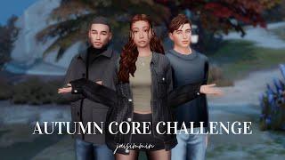 autumn core challenge (ep. 4) | a love triangle | sims 4 let's play