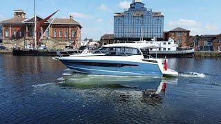 Jeanneau NC37 Walkthrough Video with Burton Waters Boat Sales.