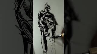 Drawing Batman (ASMR)