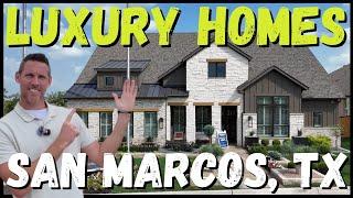 LUXURY HOMES are UNBELIEVABLE when Moving to San Marcos Texas