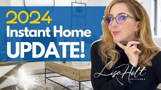 Top 9 Instant Home Updates for 2024 - Designer Edition #homedecor #diyhomedecor #homedesign