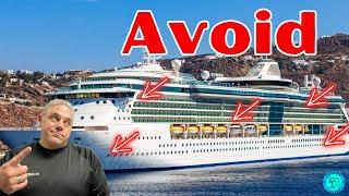 5 Types of cruise cabins to AVOID!