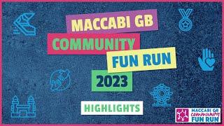 Maccabi GB Community Fun Run Highlights 2023