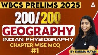 WBCS Prelims 2025 Preparation | WBCS Geography MCQs by Souma Maam | Part 1