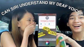 CAN SIRI UNDERSTAND MY DEAF VOICE??? | The Signers