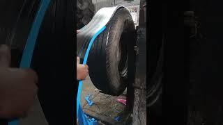 JK tyres 10.00.20. nylon Hot Resoling rubber Welding process #automobile