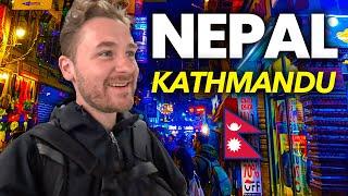 MY FIRST TIME in Nepal  I’m SHOCKED by Kathmandu