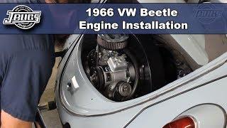 JBugs - 1966 VW Beetle - Engine Installation