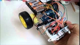 arduino car microsonic