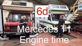 Mercedes T1 engine upgrade part 1 fitting a modern Cdi diesel engine