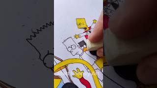 Drawing Bart Simpson DIFFERENT Jobs Part 23 #sketch #art