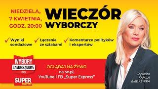 ZAPRASZAMY NA WIECZÓR WYBORCZY: WYBORY SAMORZĄDOWE 2024