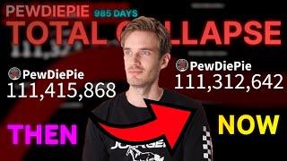 PewDiePie’s Collapse on YouTube Visualized