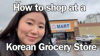 How to shop at a Korean Grocery Store - Compilation