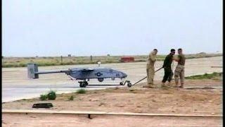 Launching The RQ-2 Pioneer Unmanned Aerial Vehicle