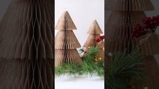 DIY Paper Christmas Tree Tutorial  Simple Holiday Craft