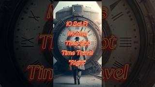 10 Sci Fi Movies That Got Time Travel Right | Best Time Travel Sci-fi Movies #shorts#movie#top10