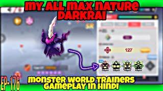 MY ALL MAX NATURE DARKRAI in Monster World Trainers Gameplay in Hindi EP-176 #pokeverse