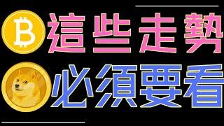 比特幣、ETH、ADA、狗狗幣這些走勢一定要看！