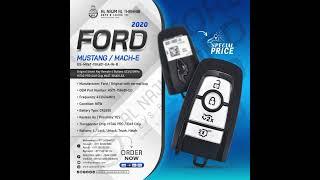 2020 Original Ford Mustang Mach-E Smart Key Remote 4 Button 433/434MHz MX6T-15K601-EA.