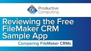 FileMaker CRM Sample App Compared with Core4 and Core5