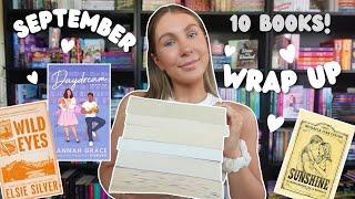 September Reading Wrap Up!  10 Books!