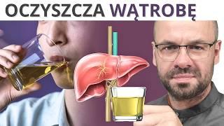 Oczyszcza WĄTROBĘ z tłuszczu. Wystarczy kieliszek dziennie.