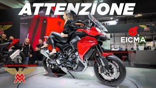 NUOVA MOTO MORINI CORSARO GT : YAMAHA TRACER 9 TREMA | EICMA 2024