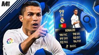 FIFA 17 TOTY RONALDO REVIEW | 99 TOTY RONALDO | FIFA 17 ULTIMATE TEAM PLAYER REVIEW