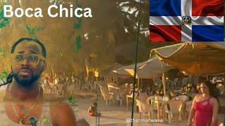 I went to Boca Chica in the DR  and this happened