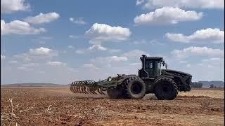 Kirovets K7-42 M tractor tillage in South Africa