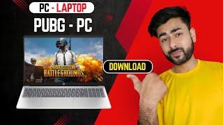 How To Download Pubg  Pc  2024  | New Method install Pubg in pc and Laptop 2024