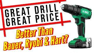 Kimo 20V Cordless Drill Driver Hammer Drill Better Than Harbor Freight Bauer, Ryobi or Hart Drills?